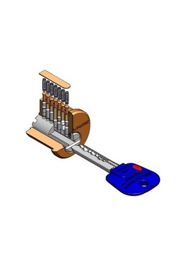 Mul-t-lock Multilock, Multlock İntegratör Mtl300 Mandallı Tuzaklı Patentli Anahtarlı Barel