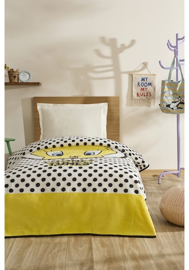 Karaca Home Tweety Tek Kişilik Battaniye Sarı Sarı