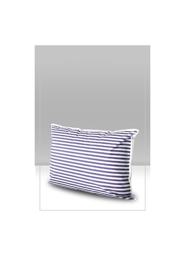Vedsey Home Organizer 3'lü Set Yastık Düzenleyici Hurç Lacivert Çizgili 50x70 CM Lacivert