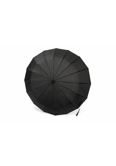 Sumo 16 Telli Profesyonel Unisex Şemsiye Siyah