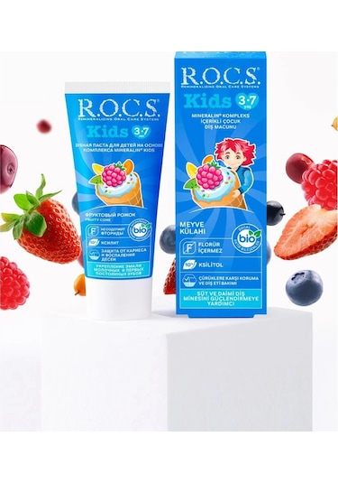 R.o.c.s. Kids 3-7 Yaş Meyve Külahı Diş Macunu 35ml