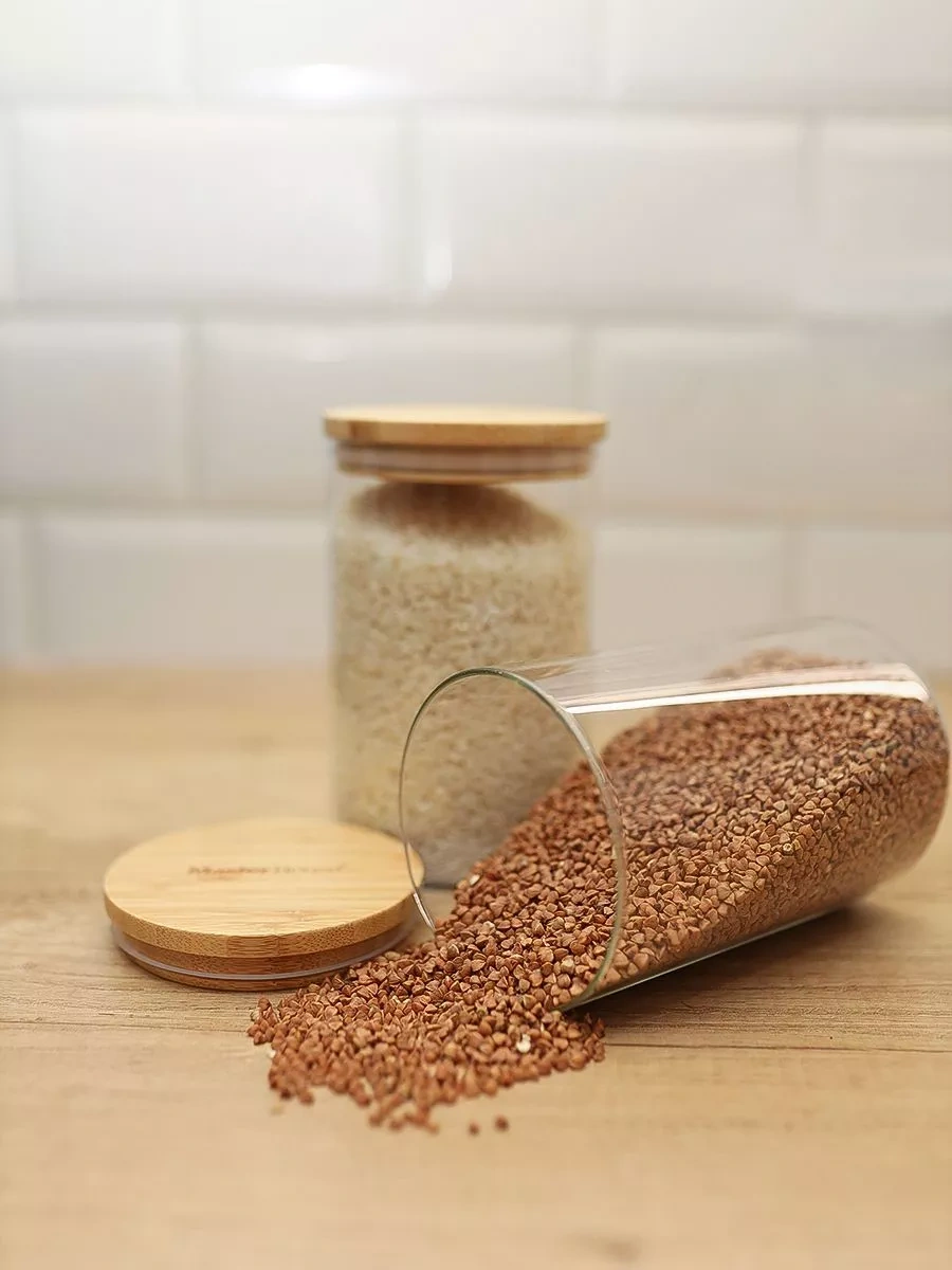 Master House Cam Kavanozlar 1,0 Litre Kuru Gıda Ürünleri İçin 196684464