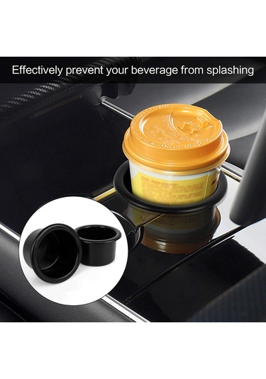 X İç Çap: 8,5 Cm Plastik Bardaklık, İçeceklik, Siyah Evrensel Araba, Tekne, Kanepe, Deniz Motoru Yat İçin
