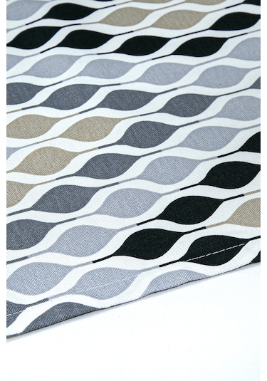 Duck Halkalı Fon Perde Gri 140x260 Gri