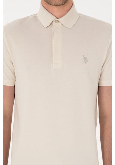U.s. Polo Assn. Erkek Taş Tişört Basic 50306015-vr049 Tas