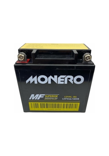 12v 9 Ah Motosiklet Motorsiklet Aküsü Yb9-bs Monero