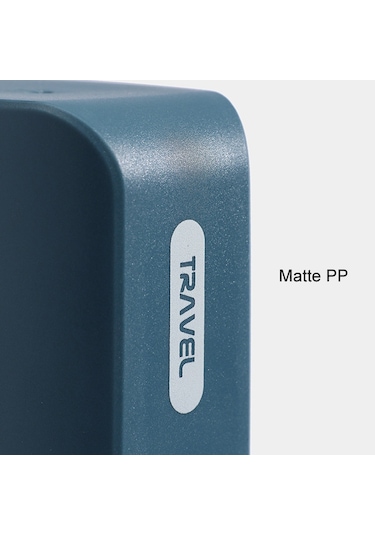 Sones İş Seyahatleri İçin Taşınabilir Diş Fırçası Kapları Kapaklı Yaratıcı Ağız Suyu Kapları, Stil: Alt Şişeli Gri Beyaz