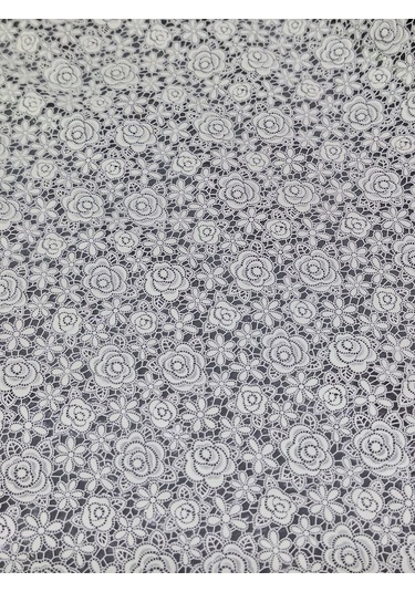 Pvc Küpür Dantel Raf Ve Dolap Örtüsü Runner Beyaz Kprhp055w 50 X 200