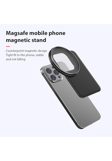 Skycity İphone Uyumlu 12/13/14/15 Serisi İçin Magsafe Manyetik Tutucu + 67mm Cpl Filtre - Profesyonel Fotoğraf Çekimi, Hafif Abs+pc Malzeme
