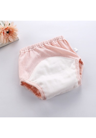 Konesam Bebek Eğitimi İçin Nefes Alabilen Yıkanabilir Çocuk Bezleri - 4 Katmanlı Su Geçirmez Kumaş - Mavi 80 Beden 3 Numara