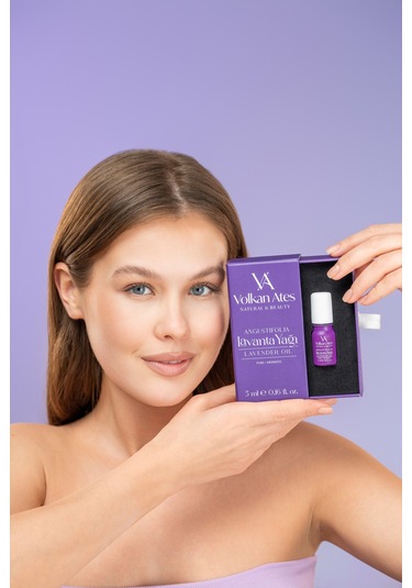 Volkan Ates Natural & Beauty Lavandula Angustifolia Saf Lavanta Yağı Roll-on 5 Ml