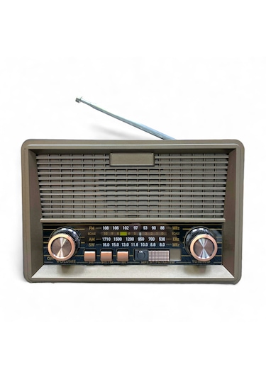 Royaltrend RT-567 Mini Solar Güneş Panelli Nostalji Radyo