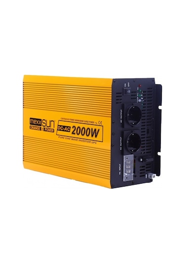 Mexxsun 2000 Watt 12 Volt Tam Sinüs Ups İnvertör İnverter Tam Sinüs Ups İnverter