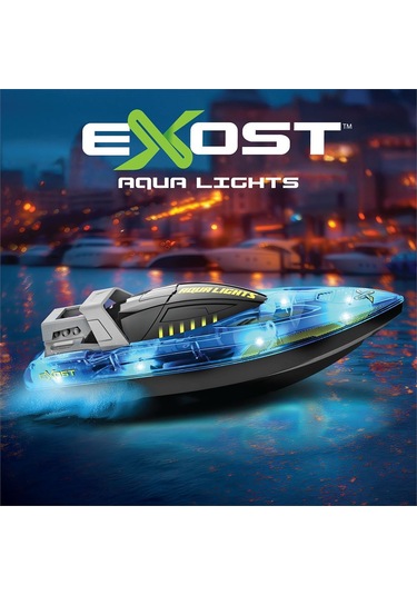 Silverlit Exost Aqua Lights Uzaktan Kumandalı Sürat Teknesi 20606