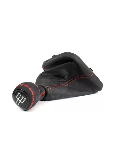 Doptrade Vaz 2110,2111,2112 İçin Deri Vites Topuzu Kırmızı 176447877 Kırmızı