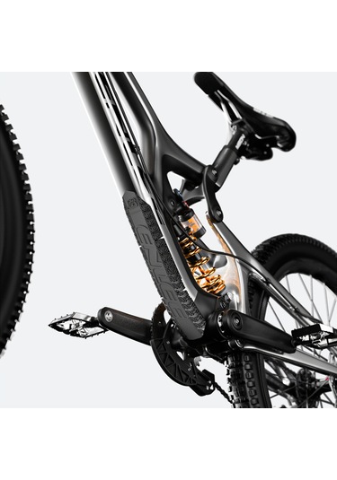 Springsun Enlee Bisiklet Çerçeve Koruyucu - 3m Yapışkanlı Silikon Altlık, Çarpma Ve Su Geçirmez Korumalı