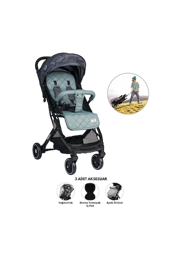 Lorelli Fiorano Kabin Bebek Arabası Trooper Gri