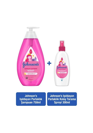 Johnson's Baby Işıldayan Parlaklık Şampuan 750 Ml