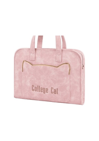 Xindoker Pembe 13.3/14 İnç İş Çantası - Dizüstü Bilgisayar Taşıyıcı, Tek Omuzlu/el Tutturmalı/çapraz Çantası Diğer