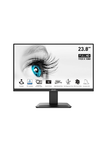MSI Pro MP2412 23.8" 1 MS 100 Hz Full HD VA LED Monitör