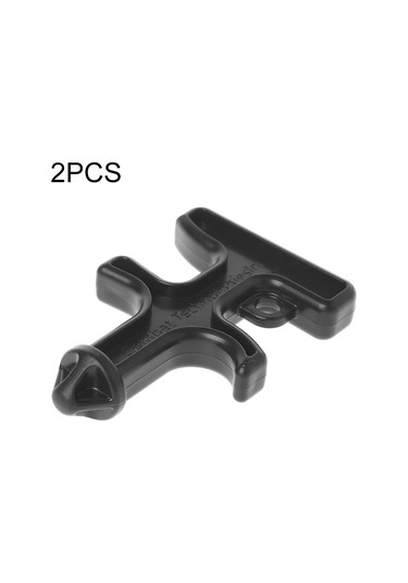 Sones 2 Adet Açık Hava Acil Durum Güçlü Kişisel Savunma Güvenlik Aracı Kadın Parmak Sokmalı Matkap Siyah