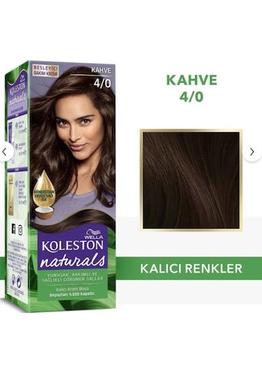 Koleston Naturals 4/0 Kahve Saç Boyası