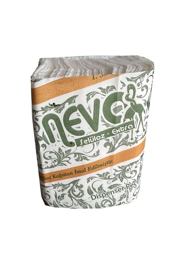 Nevo 3 Katlı Masaüstü Dispenser Peçete - 3 Kat - 21x24 Cm. - 200 Adetlik 18 Paket / Koli