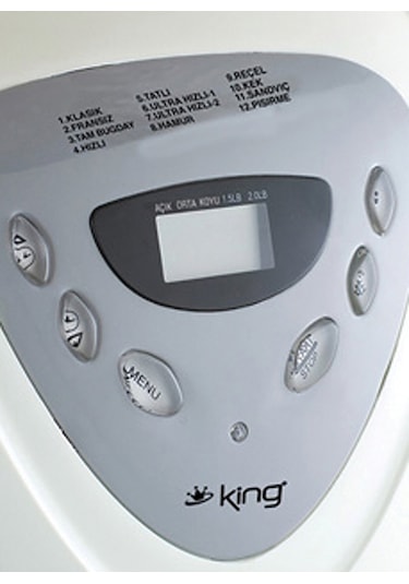 King K-107 Fırıncı Ekmek Yapma Makinesi