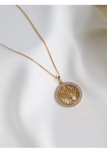 Xuping Kadın Boyun Kolyesi 175070770 Altın Rengi