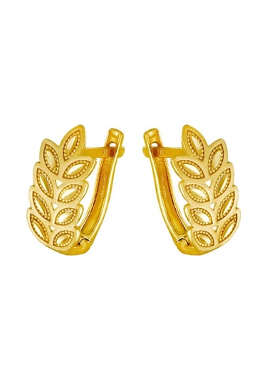 22 Ayar Altın Küpe T076635 Sarı Altın
