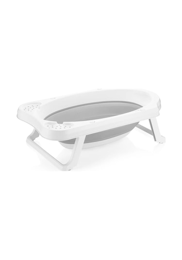 Bm Care 5'li Katlanabilir Banyo Küvet Seti Gri