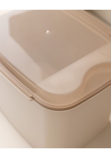 Madame Coco Lucca 3'lü Saklama Kabı Seti - Bej 8684427124994 Ekru