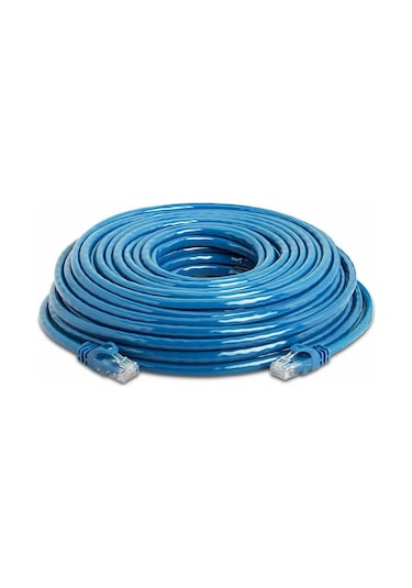 Cat6 Internet Kablosu Ethernet Fabrikasyon Rj45 Lan Adsl 20 M Metre