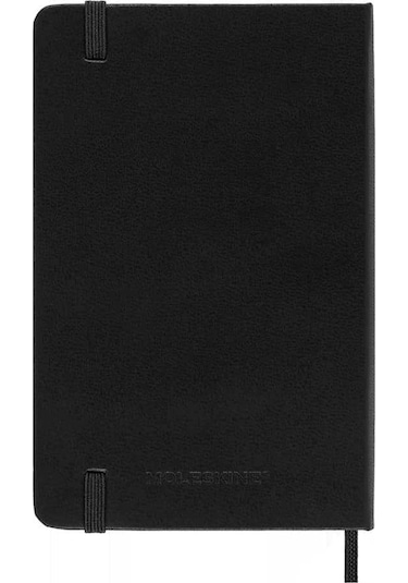 Moleskine Sert Kapak Çizgisiz Defter Cep Boy 9x14 Cm 192 Sayfa Si