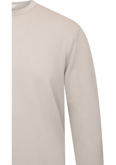 Vizon Regular Fit Bisiklet Yaka Rayon Triko Kazak 29595 Vizon