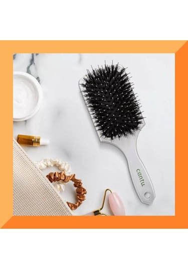 Cantu  Uzun Kıllı Pürüzsüz Görünüm Sağlayan Saç Fırçası
