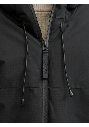 Jack & Jones Jcounion Light Padded Blocking Siyah Erkek Mont 12285586 Siyah