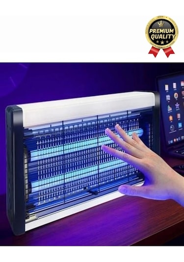 Çift Florasan Yüksek Güç Sessiz Zincir Askılı Sineksavar Elektrikli Uv Sivrisinek Öldürücü Kovucu