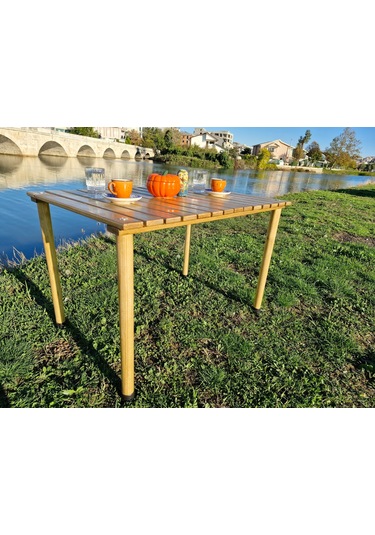 Brotherscraft Ahşap Katlanır Rulo Kamp Ve Piknik Masası 80 60 ...