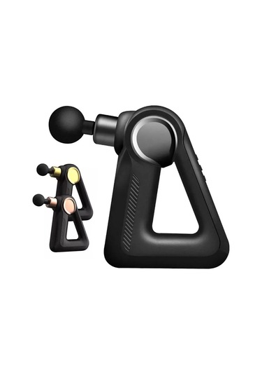 Yeni Nesil Güçlü 8 Farklı Başlıklı Hızlı Şarjlı Kas ve Vücut Masaj Tabancası Sarı