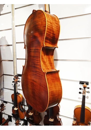 Hdc 41 Masif Kaliteli Hareli Profesyonel Çello
