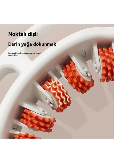 Bayan Bacak Klipsi, İç Uyluk Masaj Aleti, Bacak İnceltme Silindiri Pembe