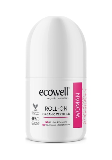 Ecowell Organik Kadın Roll-On Deodorant 75 ML