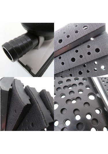 Homyl 5 Adet Vakum El Zımpara Blok Sünger Çok Fonksiyonlu Ped