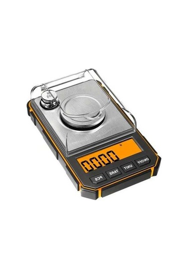 Fastbuy Challenger Turuncu Sınır Hassas 0001 Gram Cüzdan Terazisi Gram Ounce Kilogram Litre Ölçer Turuncu Kenar Turuncu