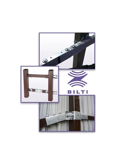 Bilti 40x120 Mm Profil Boru İçin Çit Bağlantısı 12 Adet 211029010