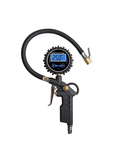 Kosona Dijital Lastik Basınç Ölçer, 0.1 Psı Hassasiyetli, 4 Ölçüm Birimi, Led Ekran, 2 Adet Aaa Pil Dahil