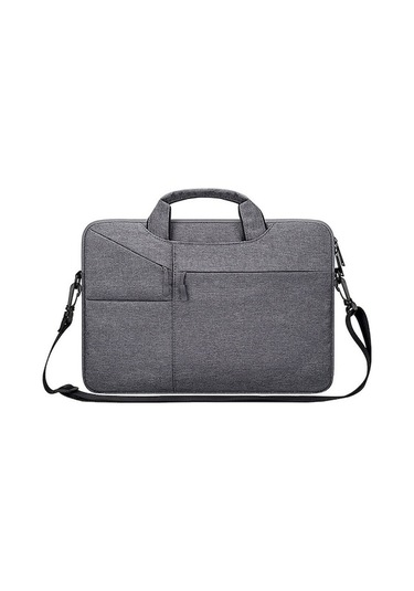 St02s 13.3 İnç Dizüstü Bilgisayarlar İçin Tek Omuz Çantası Koyu Gri 13.3 İnch Koyu Gri