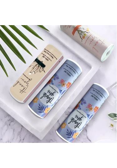 150 Adet/rulo Çiçek Desenli Çıkartmalar Satın Aldığınız İçin Teşekkür Ederiz A Diğer