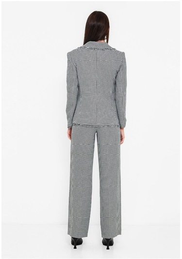 MODATALİKA Kadın Pötikareli Tasarım İkili Takım